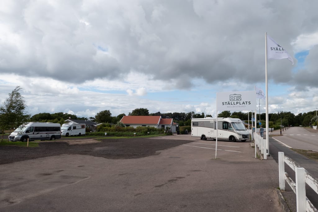 Bild på Ställplats Mellbystrand