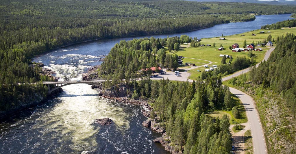 Bild på Jockfalls Camping