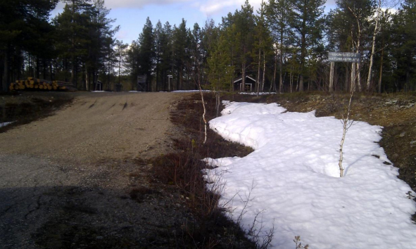 Bild på Luongasjoki Naturrastplats
