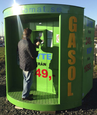Bild på GasolAutomat.se, Elon Ulricehamn