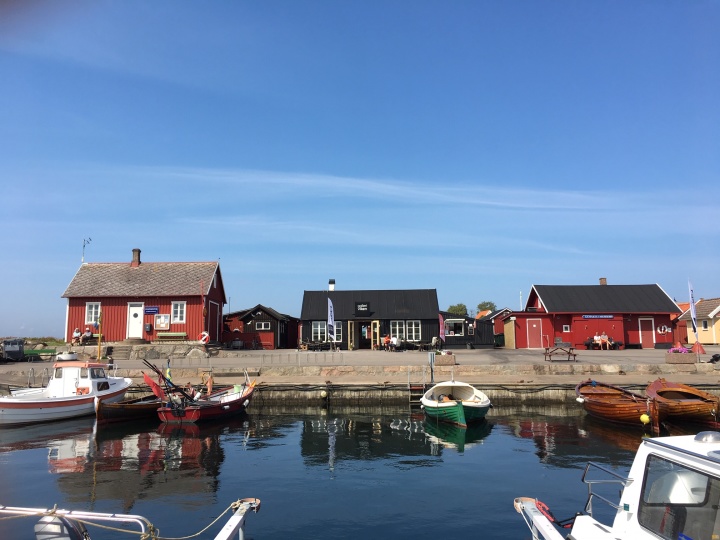 Bild på Vikens Hamn