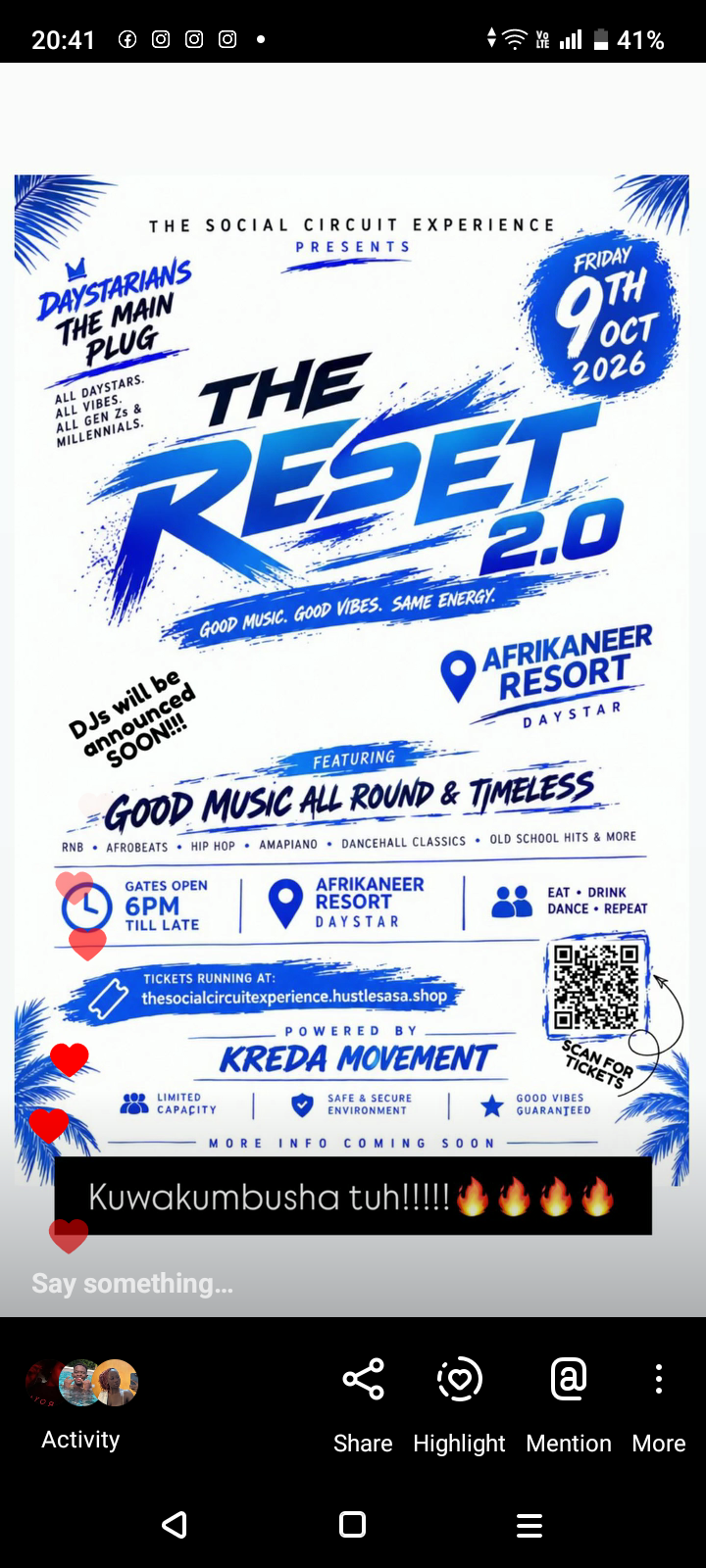 THE RESET 2.0  freshmen edition