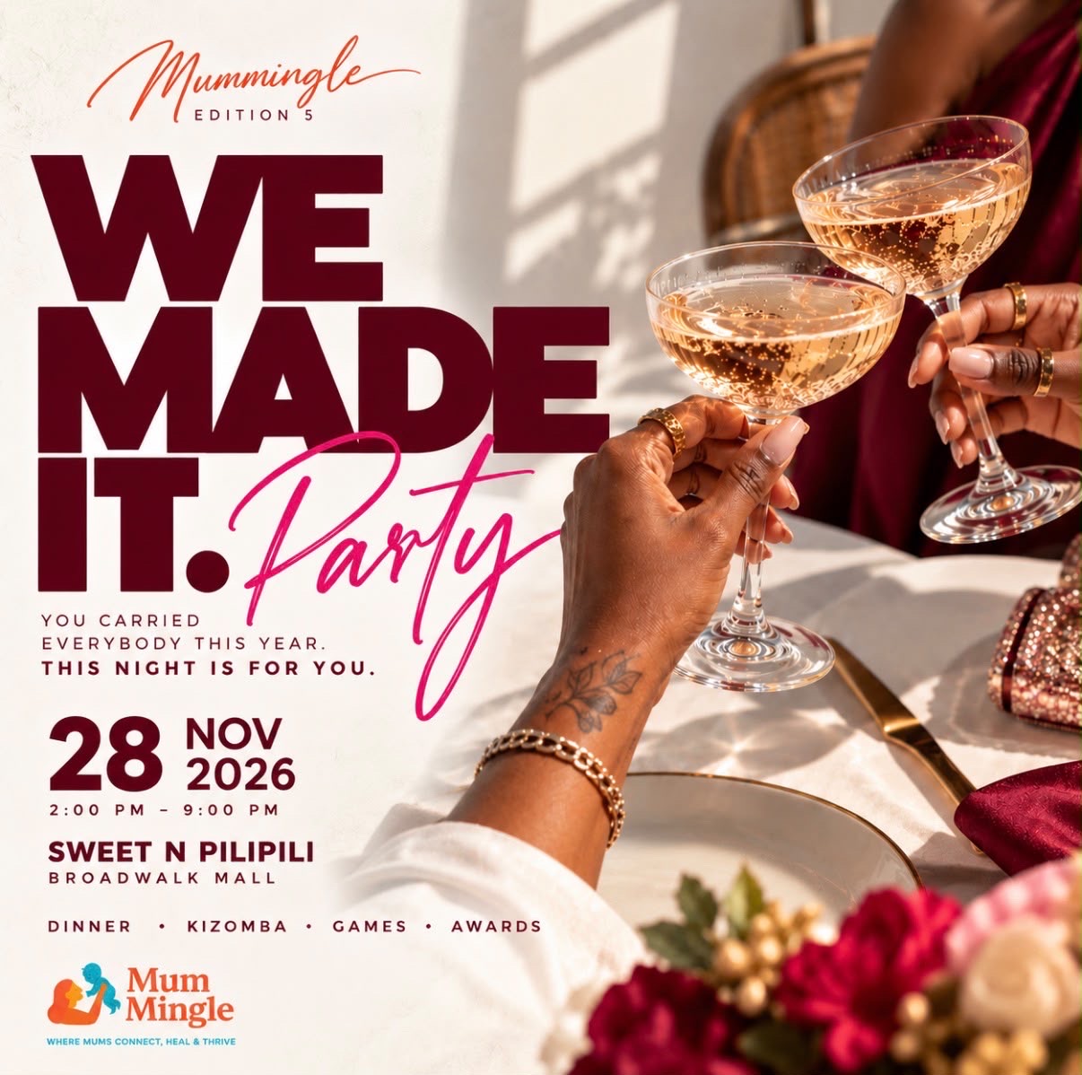 Mum Mingle 5.0 The We Made it Experience