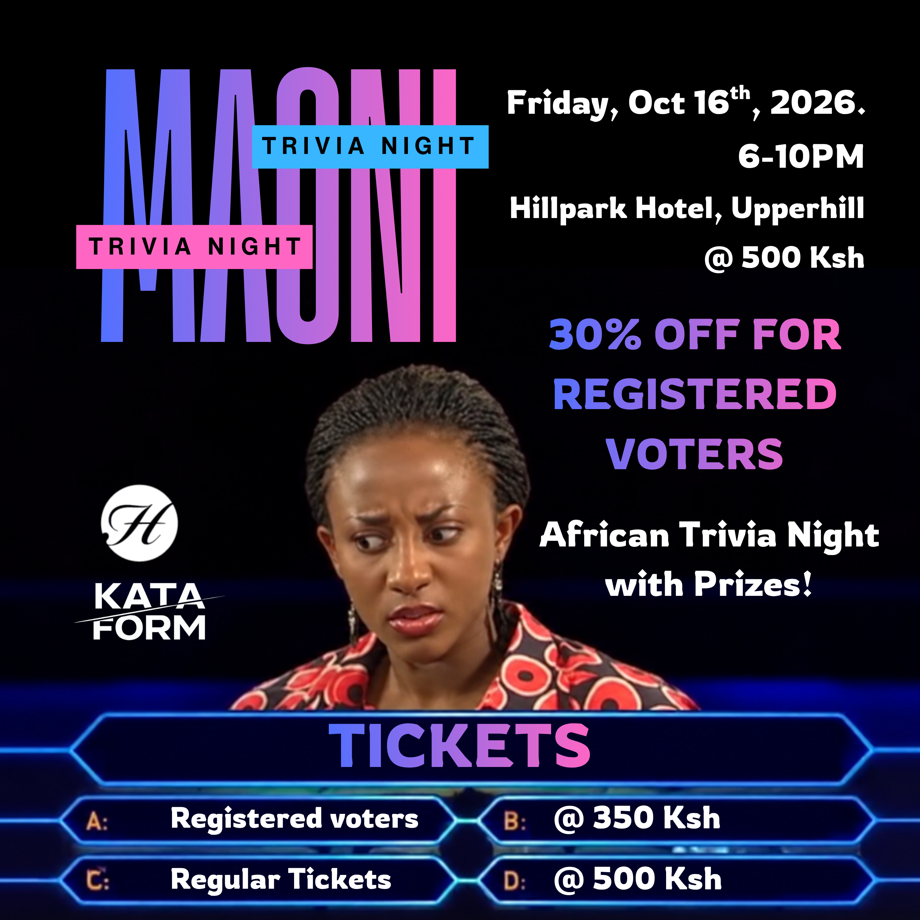 Maoni Trivia Night