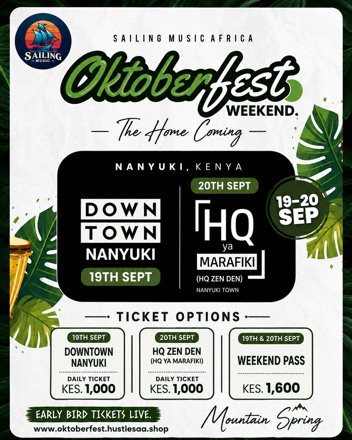 Poster for OktoberFest | Weekend Pass Nanyuki