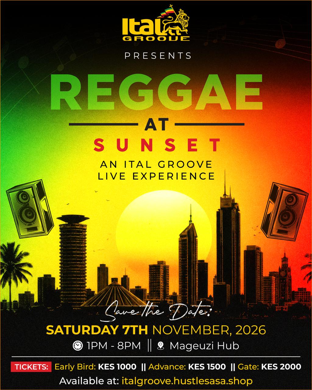 Reggae At Sunset