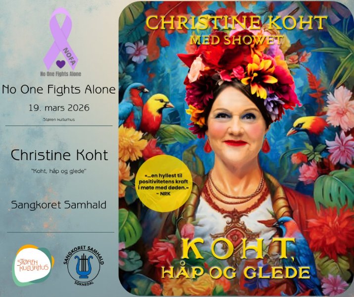 No One Fights Alone med Christine Koht - Koht, håp og glede