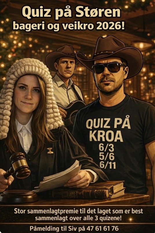 Vårquiz og pubkveld