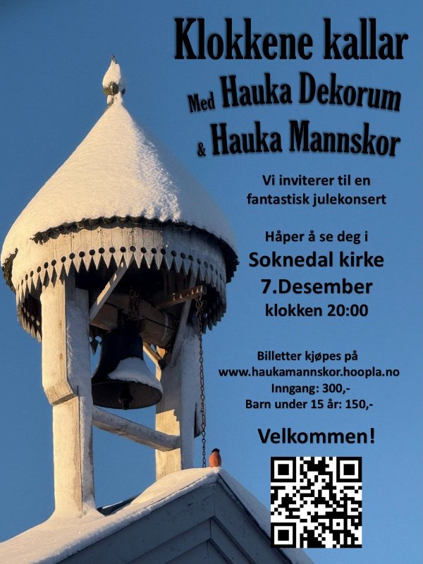 Klokkene kallar med Hauka Dekorum og Hauka mannskor