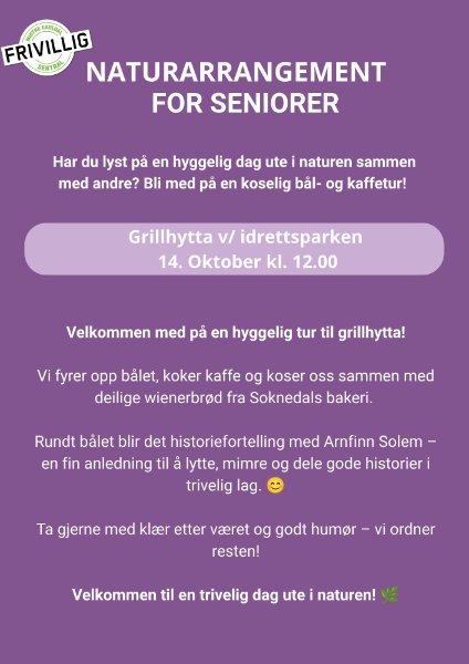 Historiefortelling i grillhytta