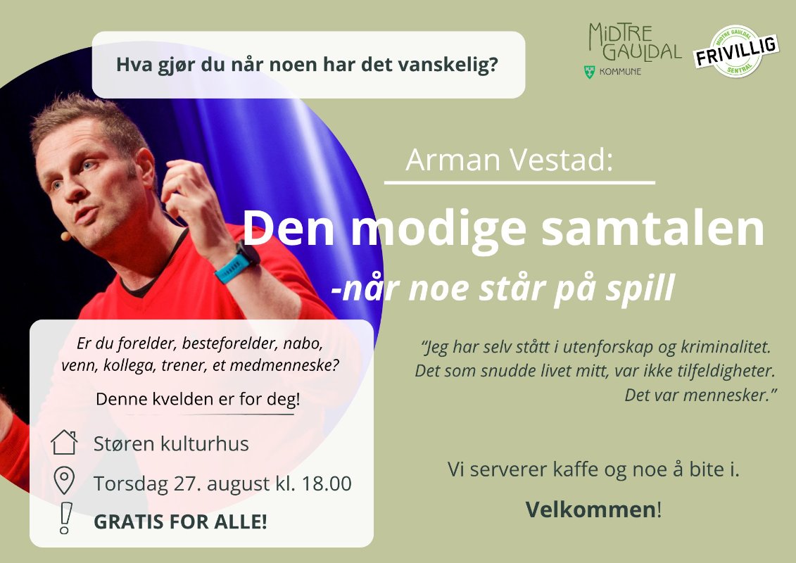 Plakat av arrangementet.