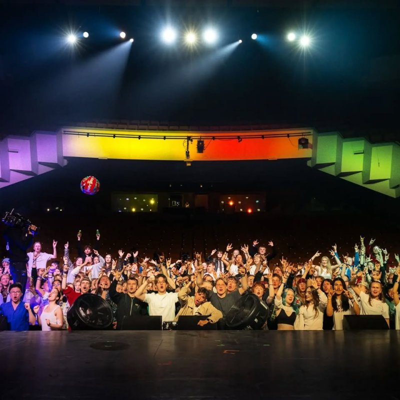 May be an image of one or more people and crowd