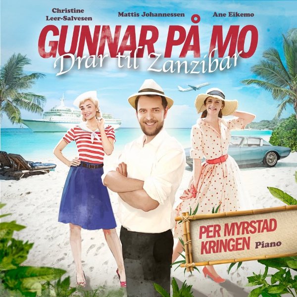 May be an image of text that says "Christine Mattis Ane Eikemo Leer-Salvesen GUNNAR Johannessen PẢ MO Drar til DrartuZanzibal Zanzibal パ年 PER MYRSTAD KRINGEN Piano"