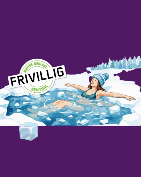 Isbading og foredrag med Julie Maske, forfatteren av boka BAD!