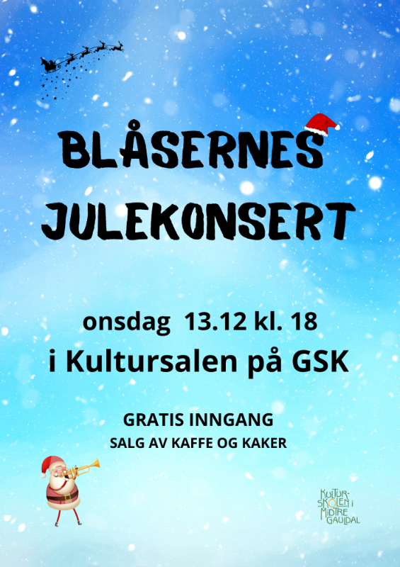 Plakat av konserten