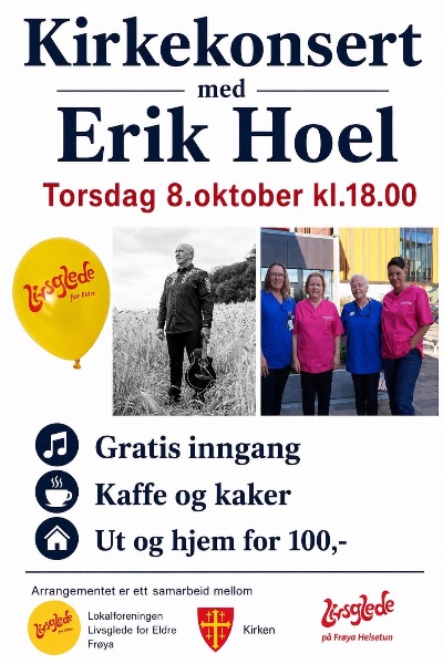 Kirkekonsert med Erik Hoel - Sletta Kirke