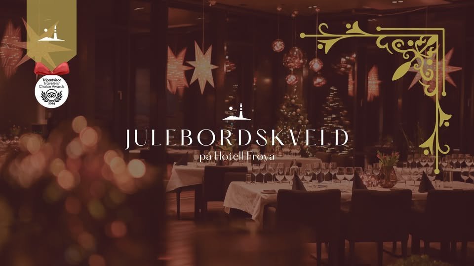 3-retters julemiddag og fest med Arthur Gipling