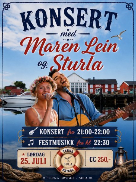 Konsert på Terna Brygge