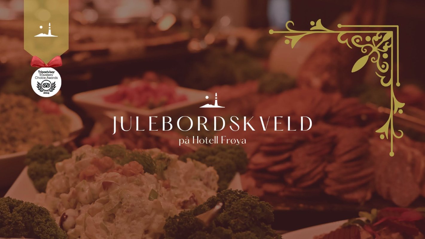 Bakgrunnsbilde av mat - julebordskveld