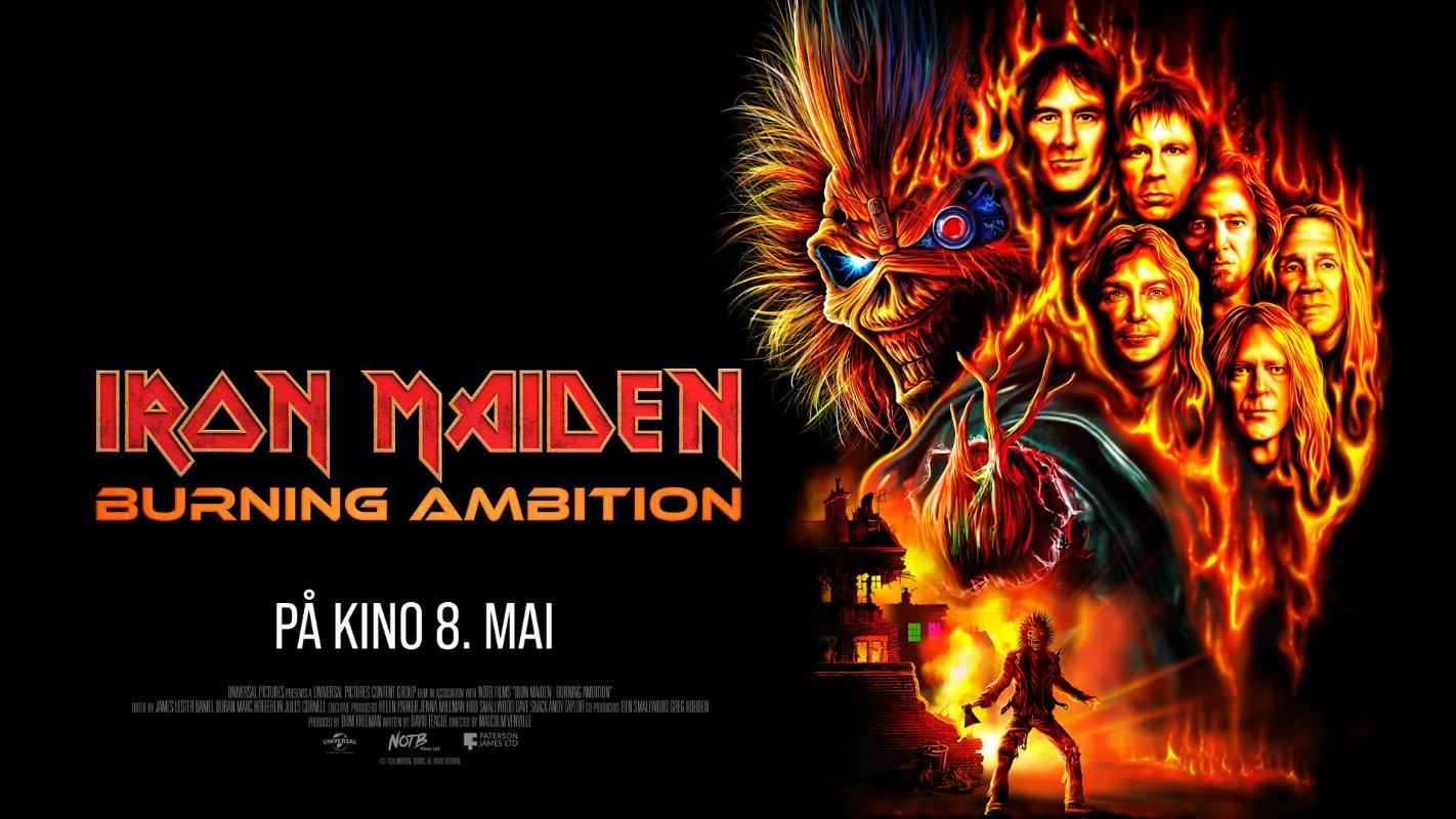 Røros Kino - Iron Maiden: Burning Ambition
