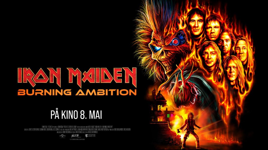 Røros Kino - Iron Maiden: Burning Ambition