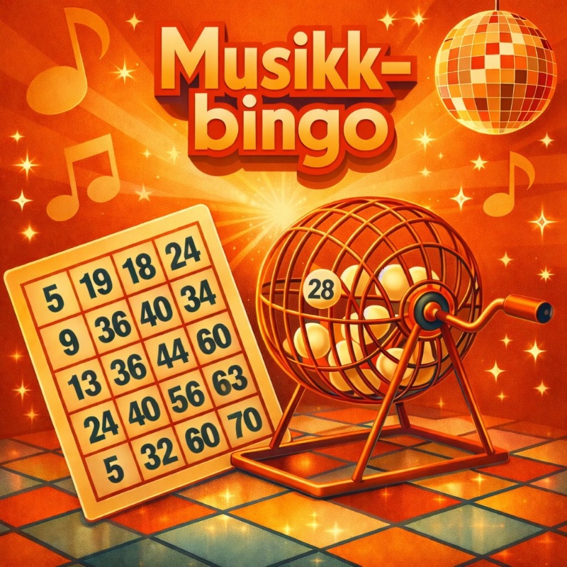 Musikkbingo på Voi Voi