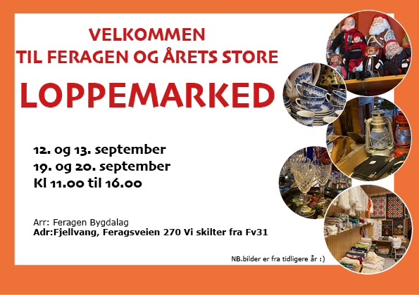 Det store loppemarkedet i Feragen