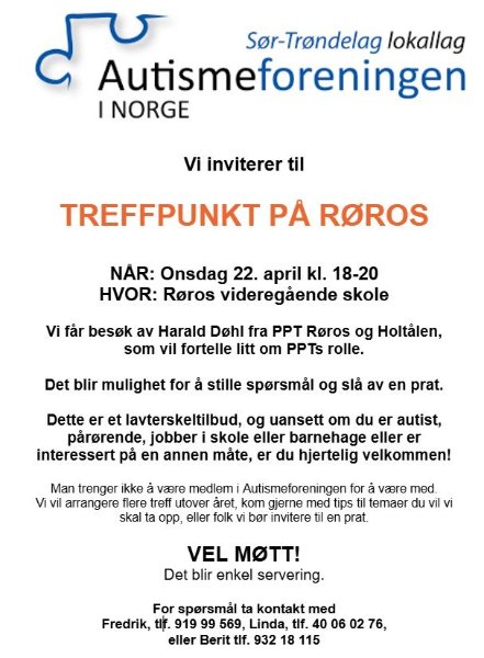 Treffpunkt med Autismeforeningen