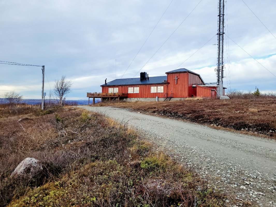 Fjellkirka Røros. Enarvola 885 moh