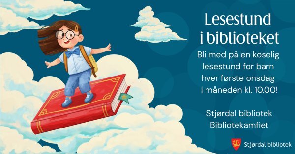Lesestund i biblioteket