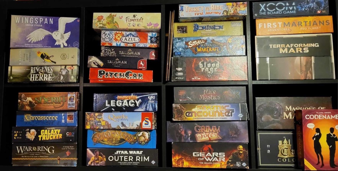 Brettspill-Lørdag hos eFiks Boardgames & Crafts