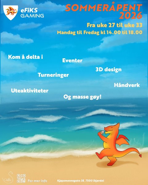 Sommeråpent 2026 Aktiviteter