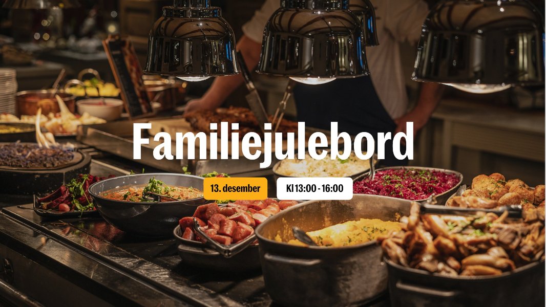 Velkommen til familiejulebord