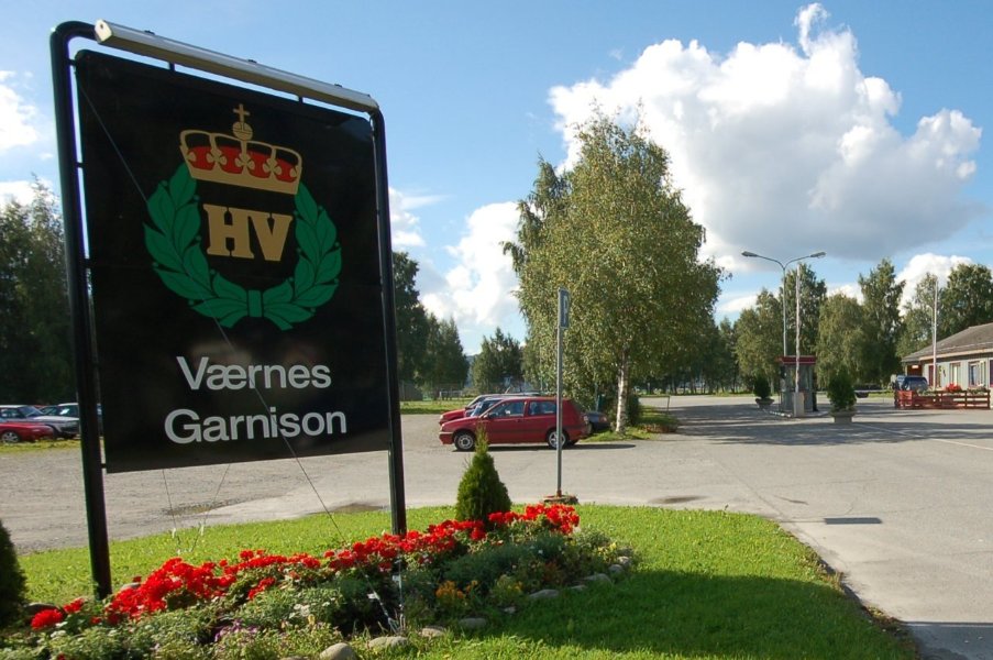 Bildekafé om militærforlegningen på Værnes
