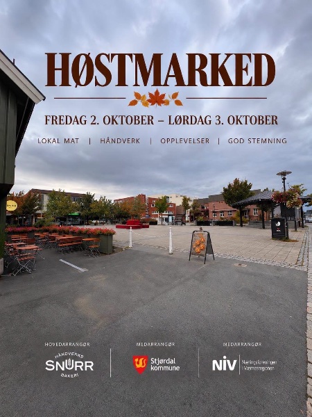 Høstmarked på torget 🍁