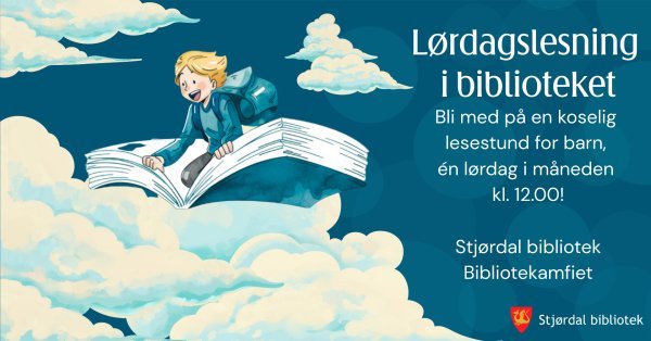 Lørdagslesning i biblioteket