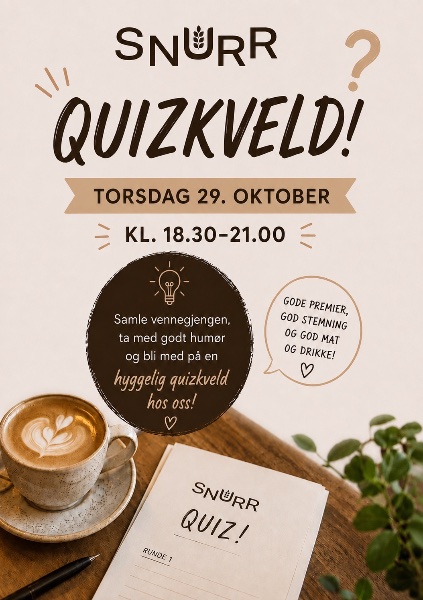 Quizkveld 29.oktober