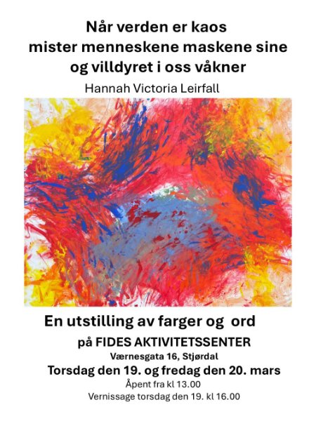 Utstilling av Hannah Victoria Leirfall