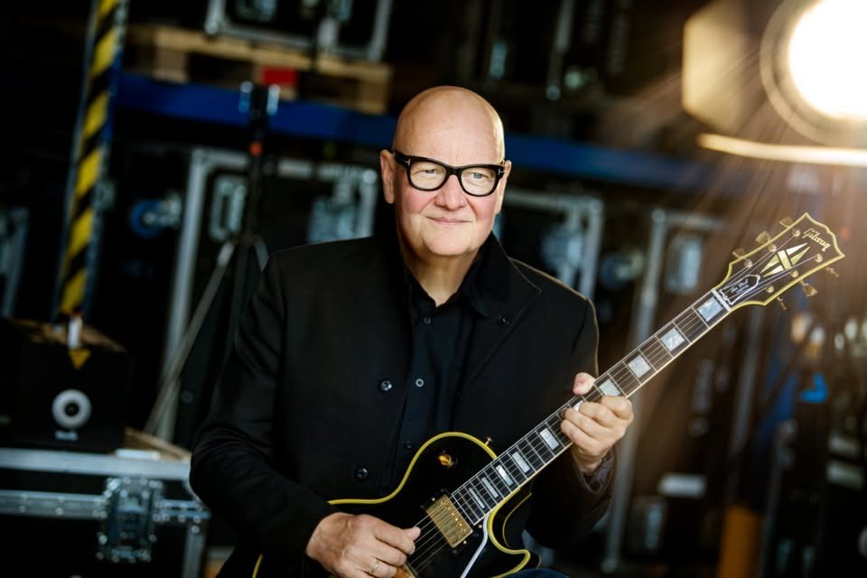 May be an image of guitar