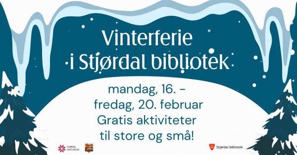 Vinterferie i Stjørdal bibliotek