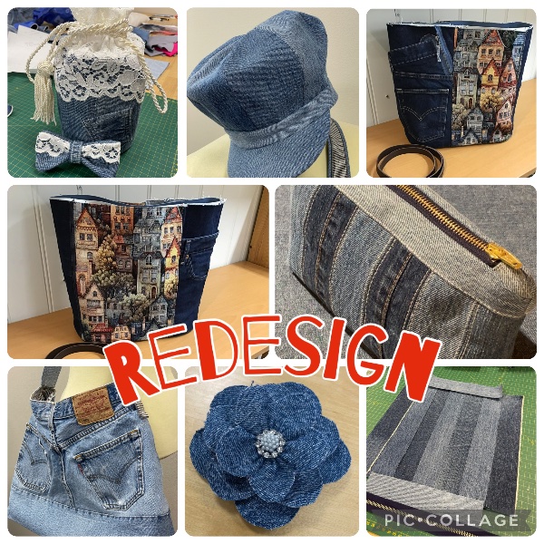 Redesign av jeans (2 kvelder)