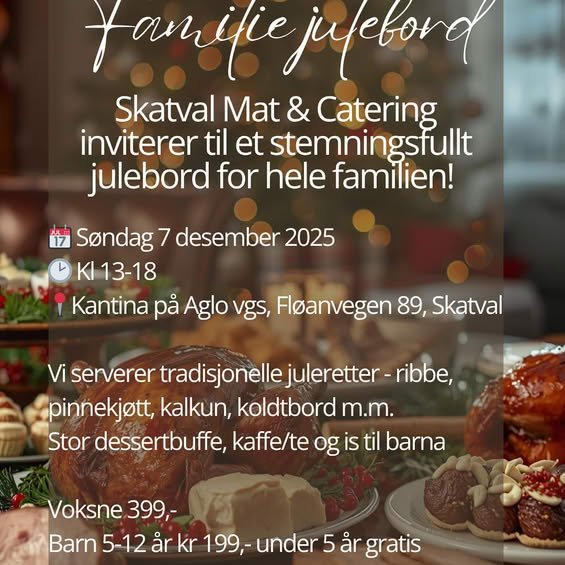 Familie julebord