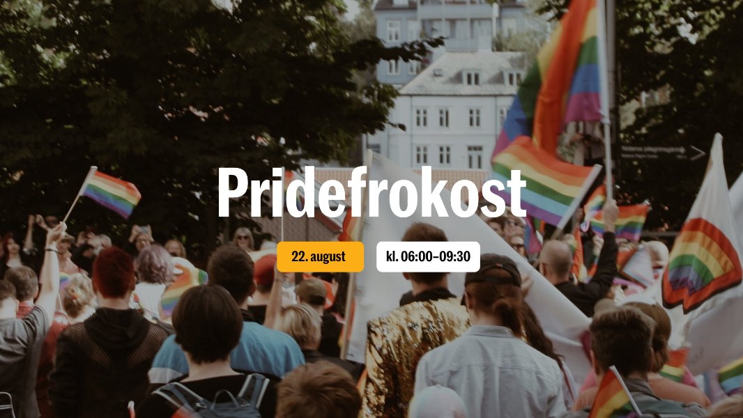 Feir Stjørdal Pride med en fargerik frokost! 🌈✨