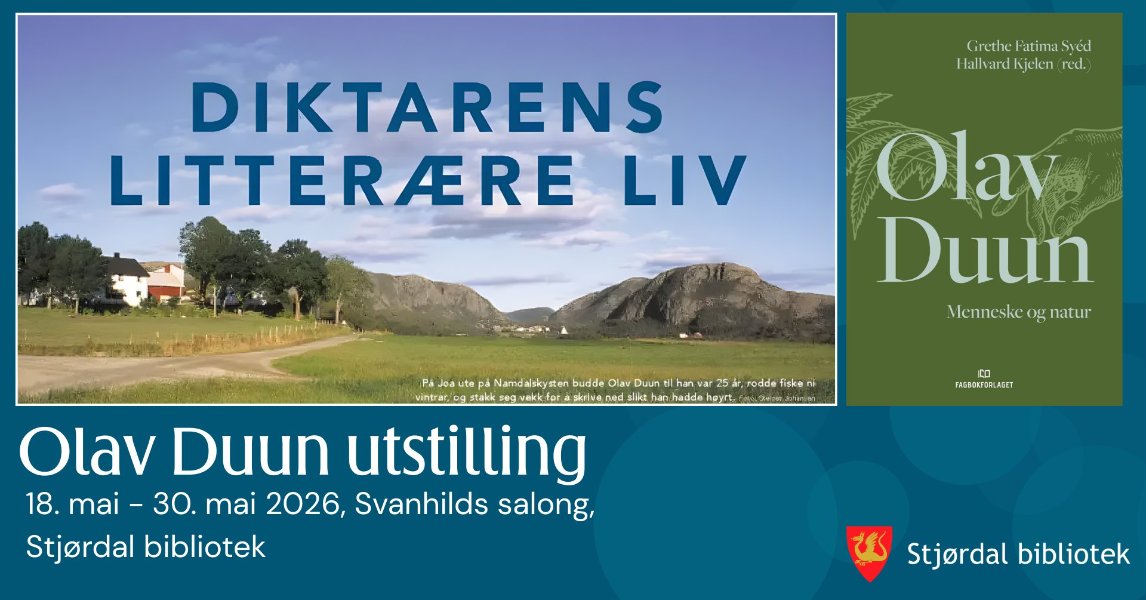 Diktarens litterære liv - utstilling