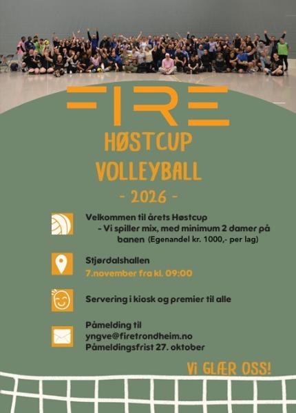 FIRE Høstcup -Volleyball