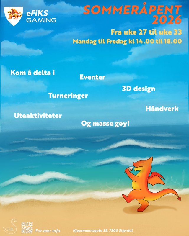 Sommeråpent 2026 Aktiviteter
