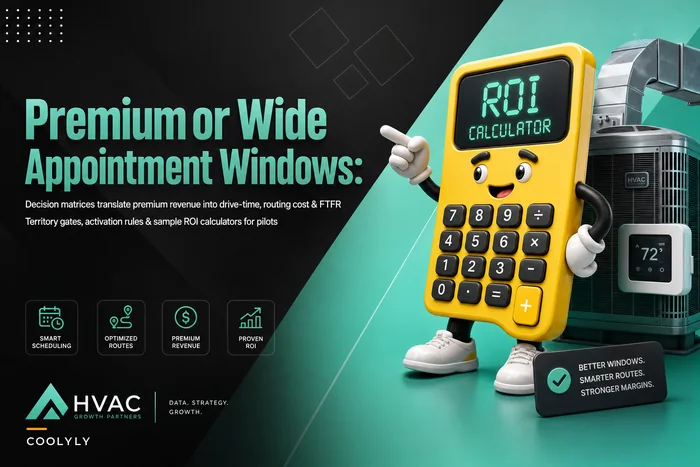 Choosing Premium vs Wide Appointment Windows for HVAC Profitability