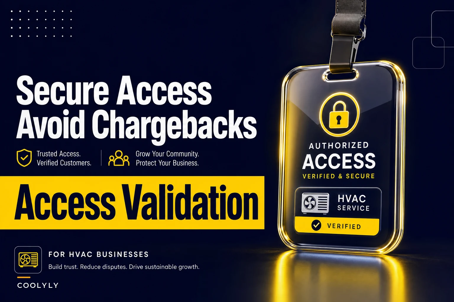 Commercial HVAC scheduling SOPs: site-access, credentialing and pre-visit validation to avoid charge-backs and delays