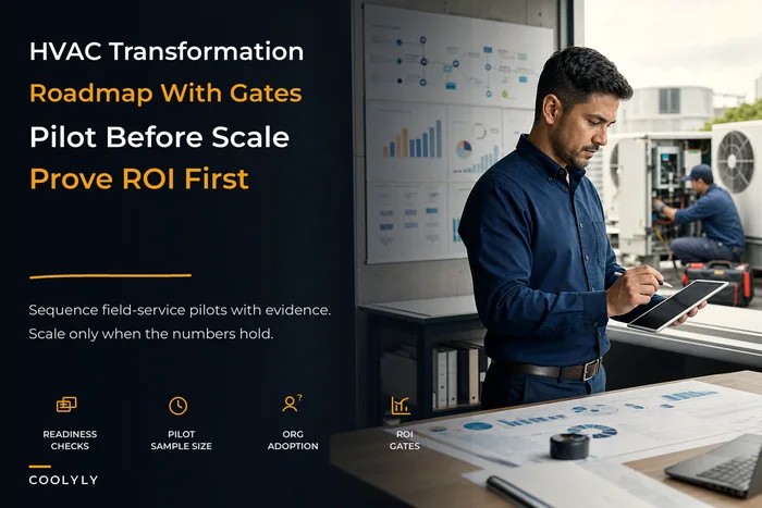 Digital Transformation Roadmap for HVAC Field Service Leaders