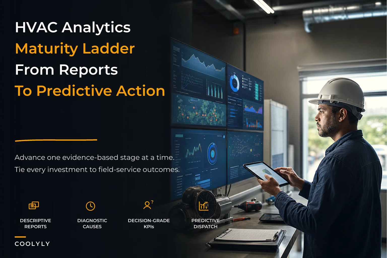 HVAC analytics maturity framework for operational field-service leaders